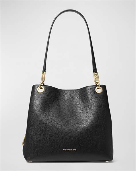 michael kors vivianna tasche|Michael Kors leather tote.